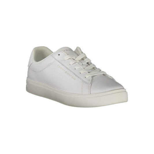 Tommy Hilfiger White Polyethylene Women Sneaker TO-34811-EU36/US6