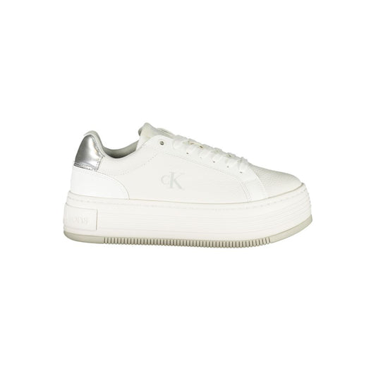 Calvin Klein White Leather Women Sneaker CA-36777-EU37/US7