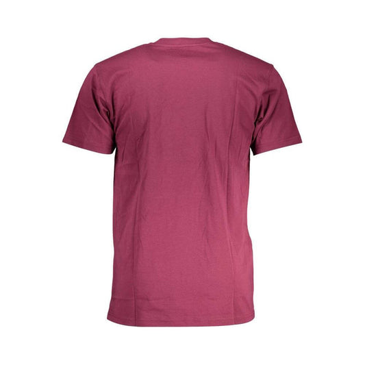 Vans Purple Cotton Men T-Shirt VA-37316-XS