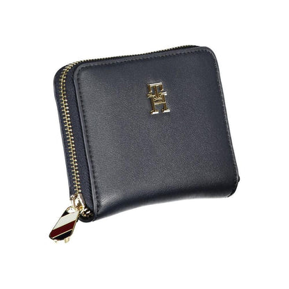 Tommy Hilfiger Blue Polyester Wallet