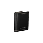Tommy Hilfiger Black Leather Double Card Wallet TO-27167