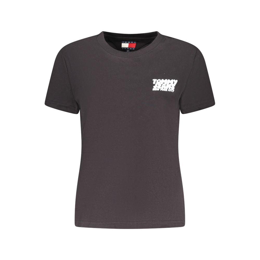 Tommy Hilfiger Black Cotton T-Shirt