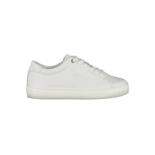 Tommy Hilfiger White Leather Women Sneaker TO-9381-EU38/US8
