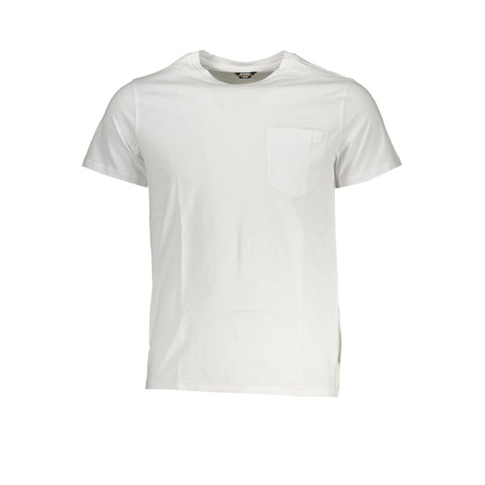 K-WAY White Cotton T-Shirt