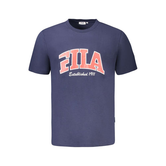 Fila Blu Cotton Uomo T-Shirt