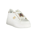 Laura Biagiotti White Synthetic Women Sneaker LA-36461-EU40/US10