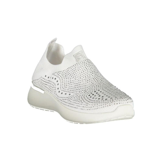 Laura Biagiotti White Polyester Women Sneaker LA-36478-EU36/US6