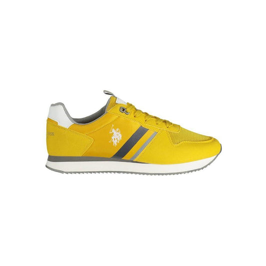 U.S. POLO ASSN. Yellow Polyester Men Sneaker US-37154-EU44/US11