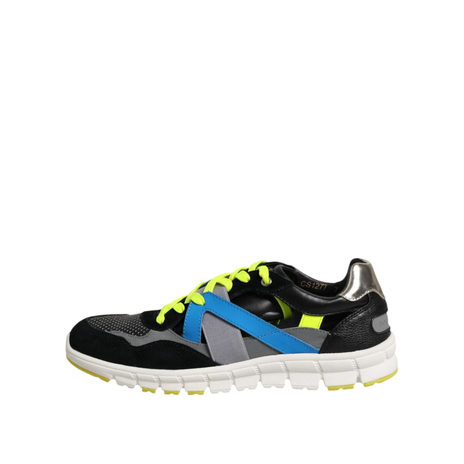 Dolce & Gabbana Multicolor Lace Up Low Top Men Sneakers Shoes