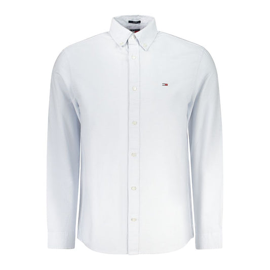 Tommy Hilfiger Blue Cotton Men Shirt