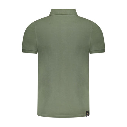 Accademia Militare Green Cotton Polo Shirt