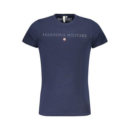 Accademia Militare Blue Cotton T-Shirt