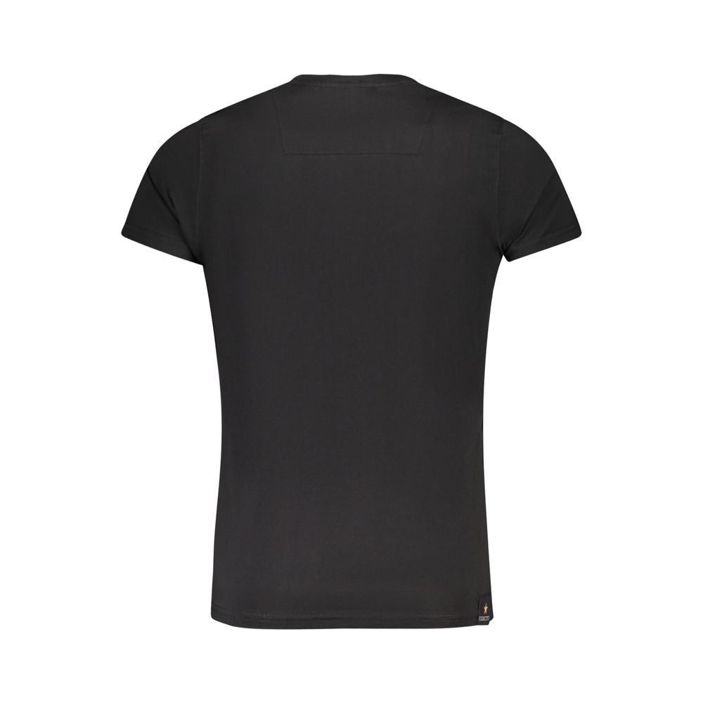 Accademia Militare Black Cotton T-Shirt AC-36542-S
