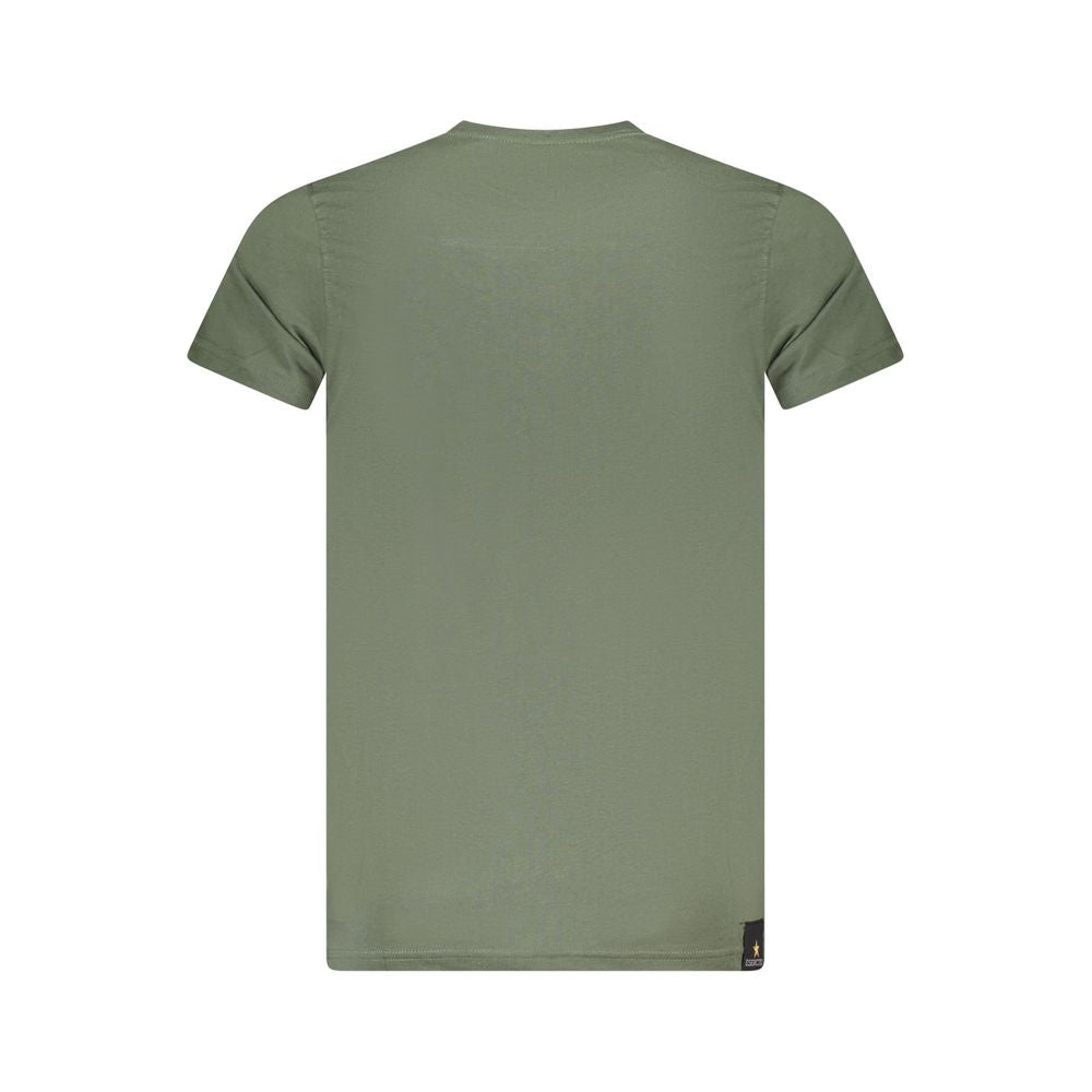 Accademia Militare Green Cotton T-Shirt