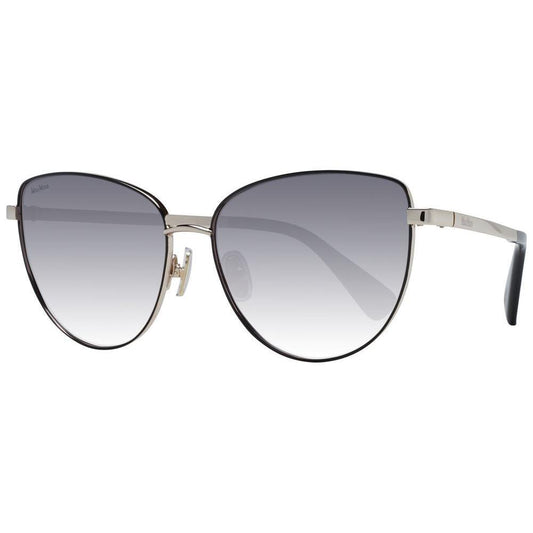Max Mara Gold Metal Sunglasses