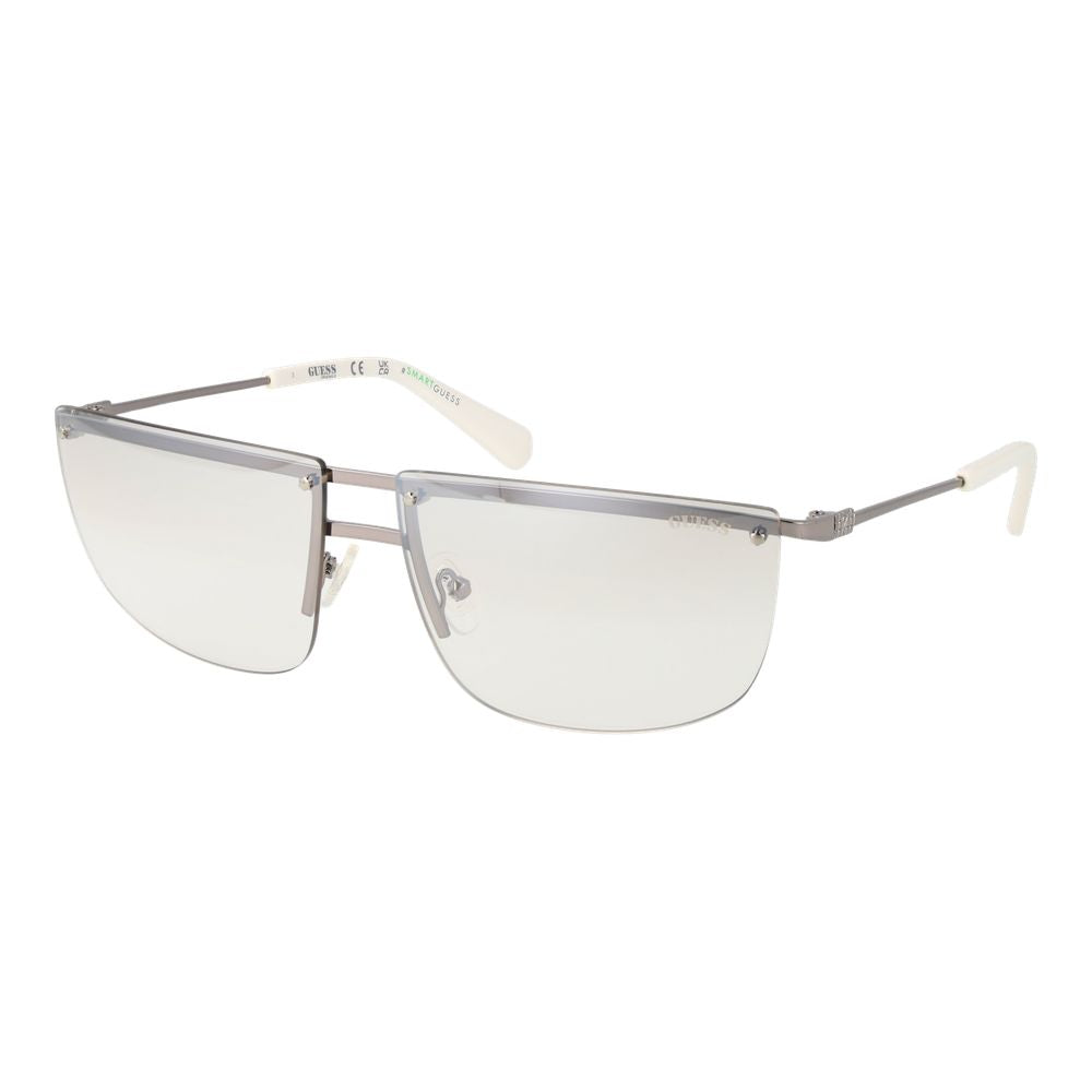 Guess Silver Metal Sunglasses