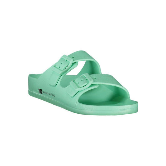 Norway 1963 Green Plastic Women Sandal NO-38741-EU36/US6