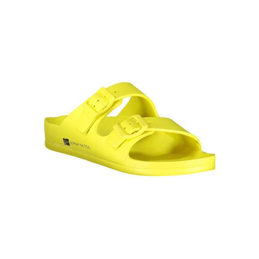 Norway 1963 Yellow Plastic Women Sandal NO-38744-EU36/US6