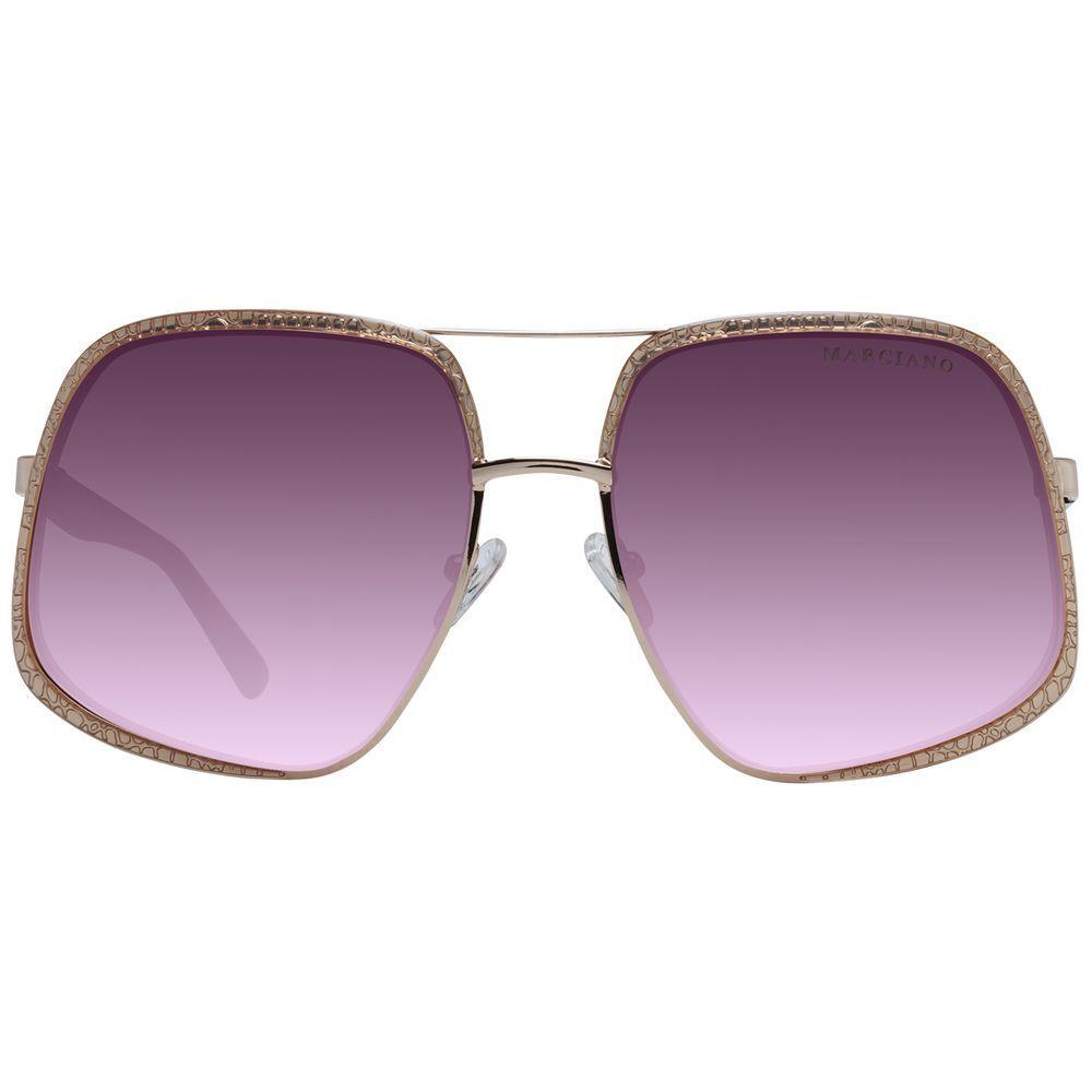 Marciano by Guess Gold Women Sunglass
