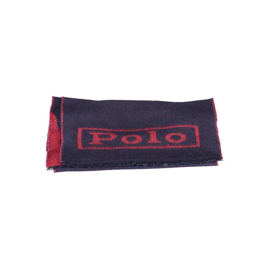 Ralph Lauren Blue Nylon Scarf RA-14260