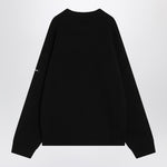 Balenciaga Black wool knit sweater 764454T1675/R_BALEN-1000_323