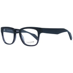 Yohji Yamamoto Gray Unisex Glasses Frame, acetate full-rim, square style, includes branded soft case, size 50-21-145