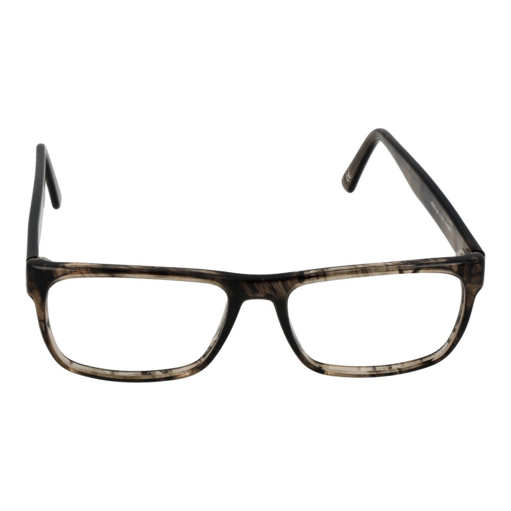 Andy Wolf Brown Unisex Glasses Frame in full-rim acetate, rectangle shape, 53-15-145 size with demo lenses.