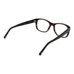 Andy Wolf Brown Unisex Glasses Frame in acetate, full-rim style, rectangle shape, lens width 54, includes branded case.