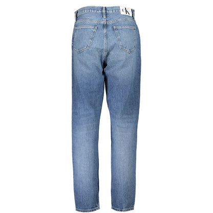 Calvin Klein Blue Cotton Jeans Denim
