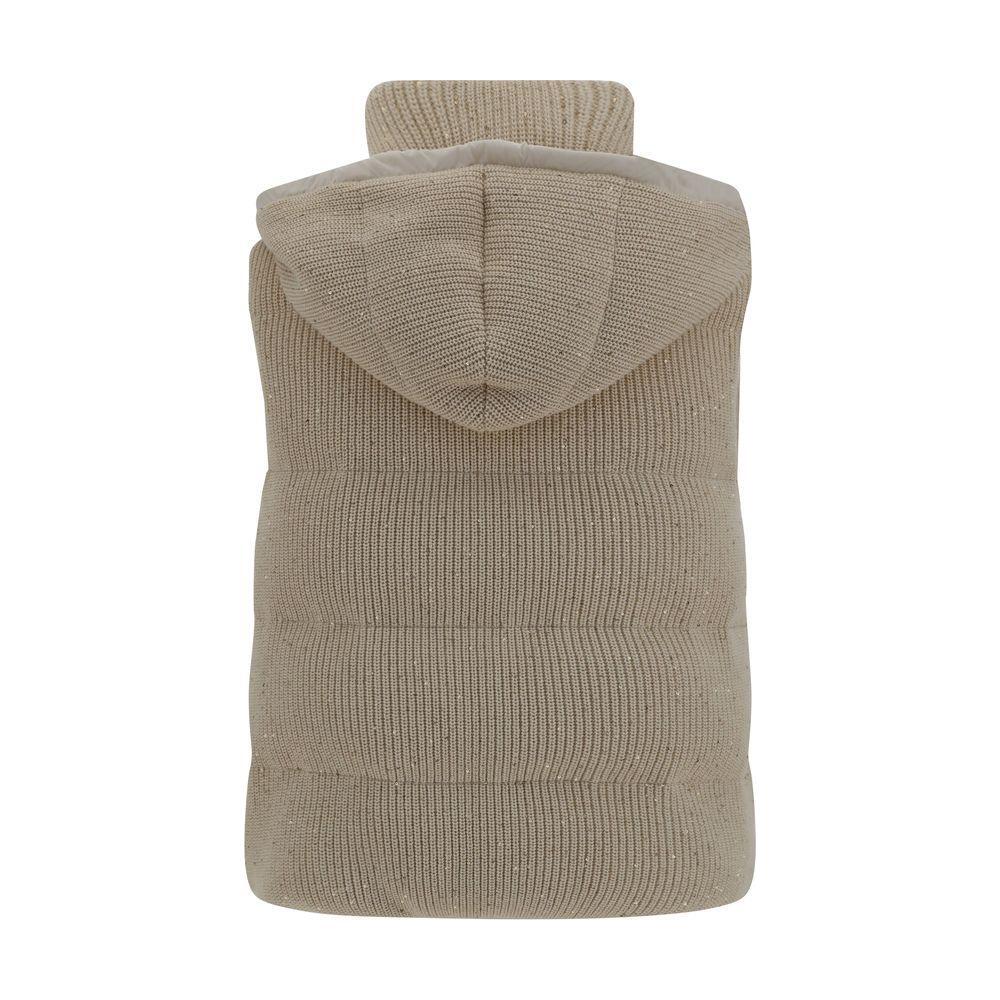 Brunello Cucinelli Hooded Down Vest BR-M0DVT2142CDR24-IT44 | L