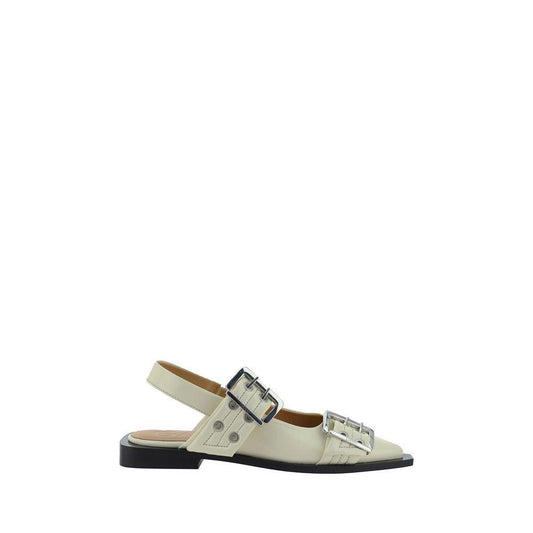 Ganni Feminine Buckle slingback Ballerinas GA-S2842135-EU36/US6