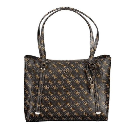 Guess Jeans Brown Polyethylene Handbag GU-32228