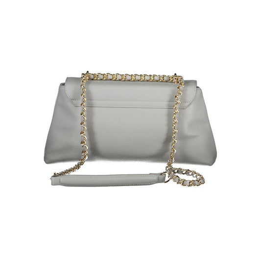 Mario Valentino Gray Polyethylene Handbag VA-32684