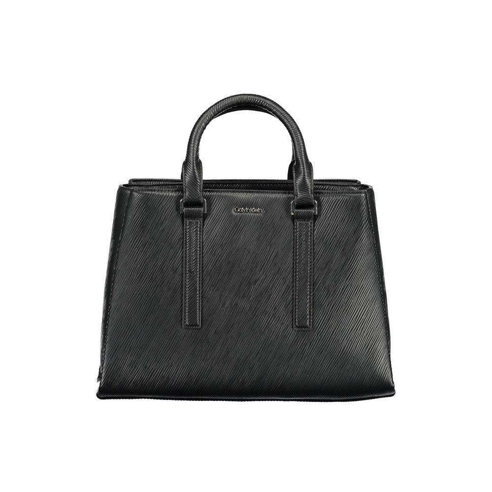 Calvin Klein Black Polyester Handbag CA-17723