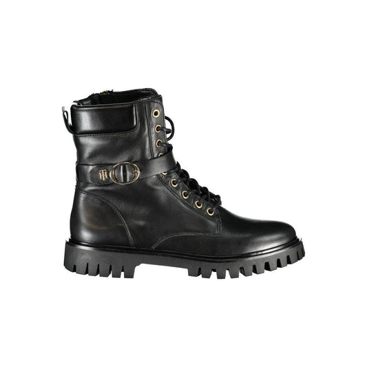 Tommy Hilfiger Black Polyester Boot TO-25012-EU36/US6