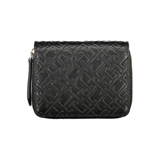 Tommy Hilfiger Black Polyethylene Wallet TO-30747