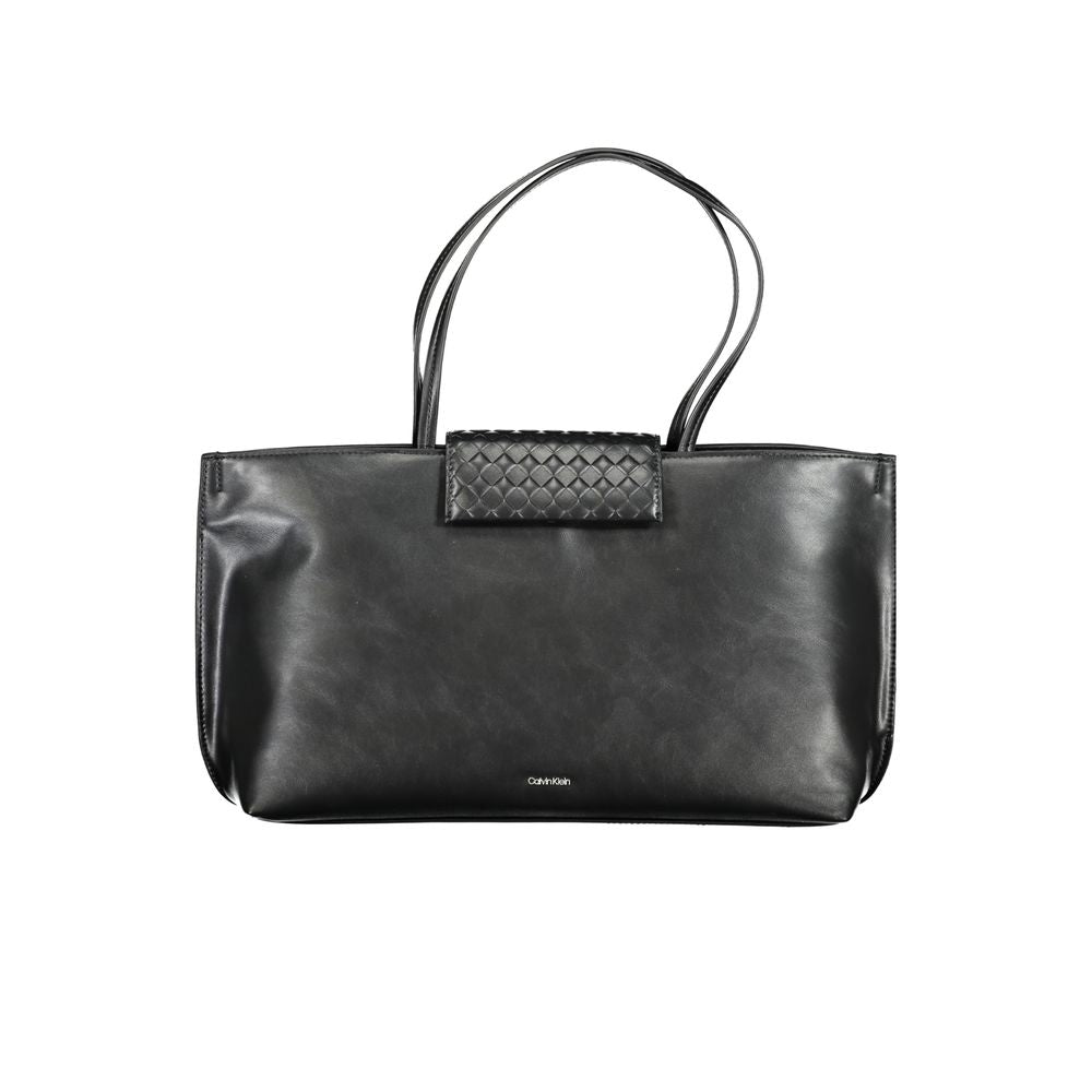 Calvin Klein Black Polyester Handbag CA-30765