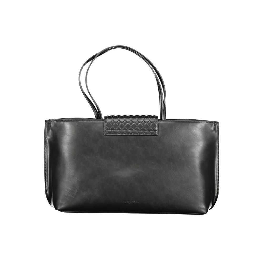 Calvin Klein Black Polyester Handbag CA-30765