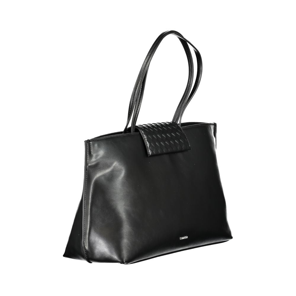 Calvin Klein Black Polyester Handbag CA-30765