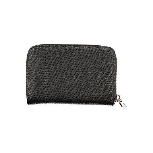 Guess Jeans Black Polyethylene Wallet GU-32226