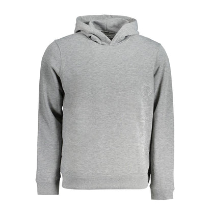 Calvin Klein Gray Polyester Men Sweater