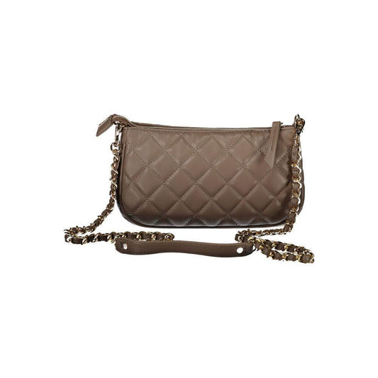 Mario Valentino Brown Polyethylene Handbag VA-32776