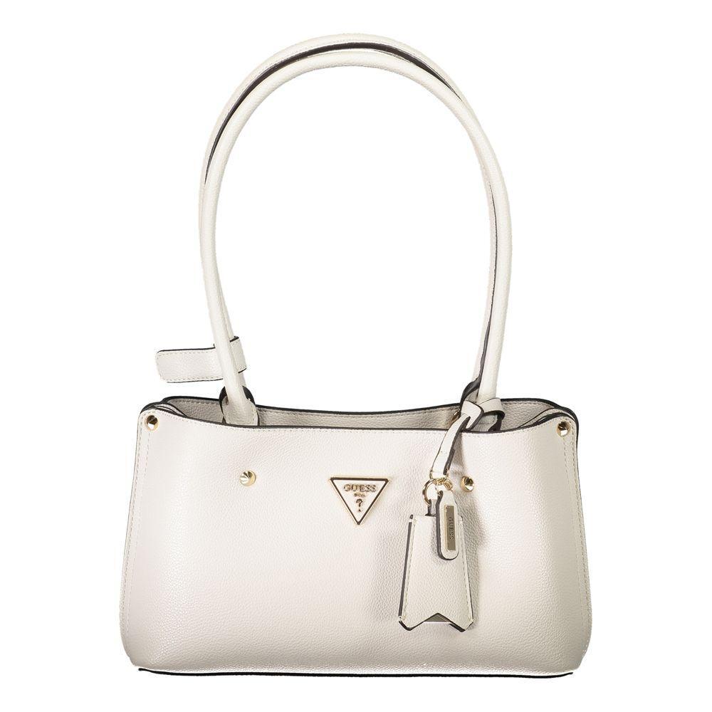 Front view with bag zipped and handles upright.