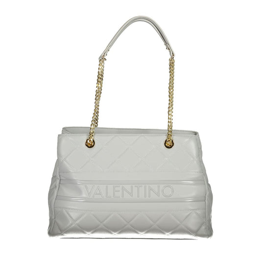 Mario Valentino Gray Polyethylene Handbag VA-36069