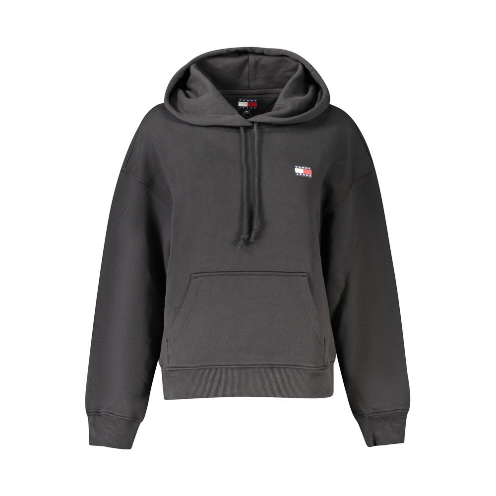 Tommy Hilfiger Black Cotton Sweatshirt
