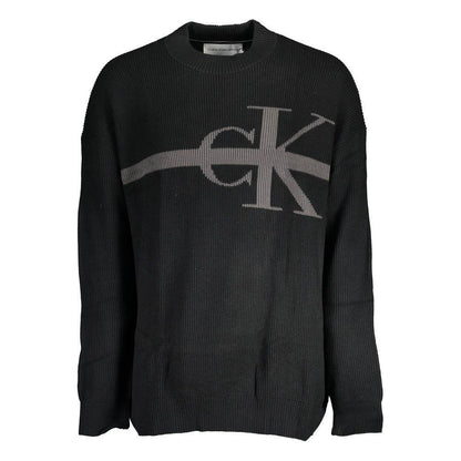 Calvin Klein Black Cotton Sweater