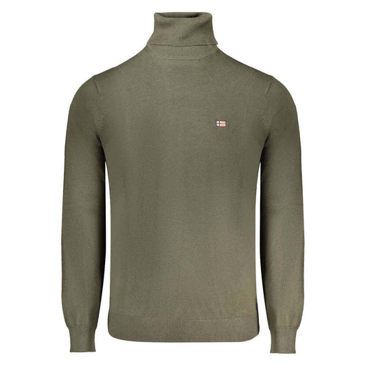 Norway 1963 Green Polyester Sweater NO-32284-3XL