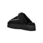 Laura Biagiotti Black Polyester Sandal LA-32801-EU38/US8