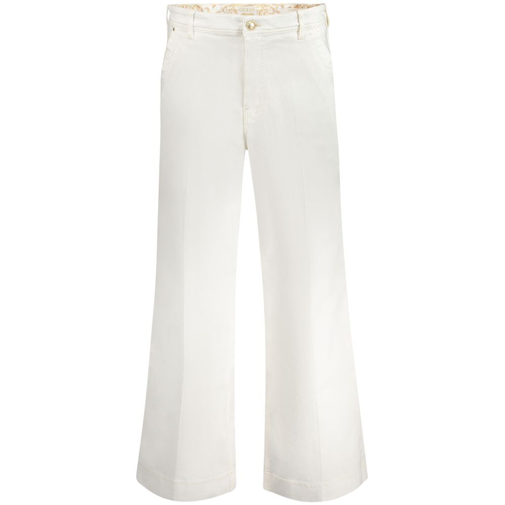 Guess Jeans White Cotton Jeans Denim