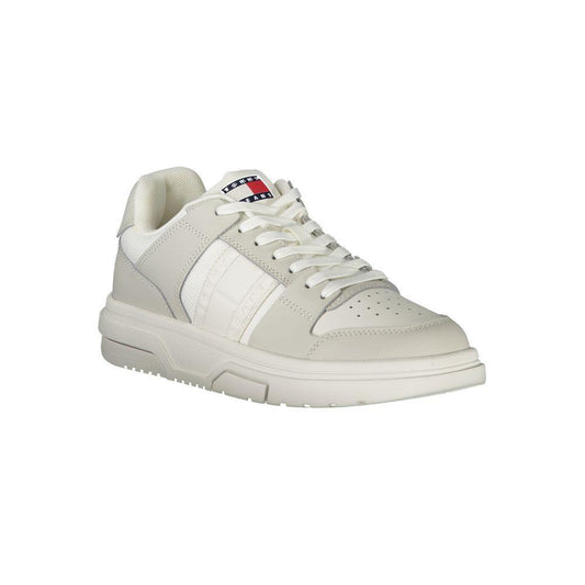 Tommy Hilfiger White Polyester Sneaker TO-33541-EU36/US6